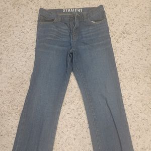 Boys Darkwash Straight Cut Jeans